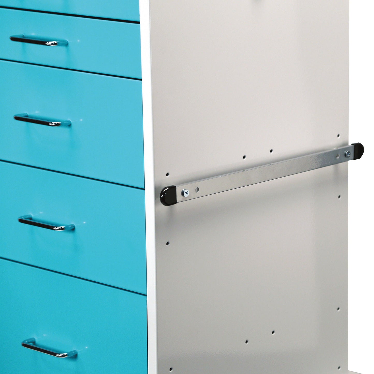 BRACKET, LAB CART ACCESSORY BAR