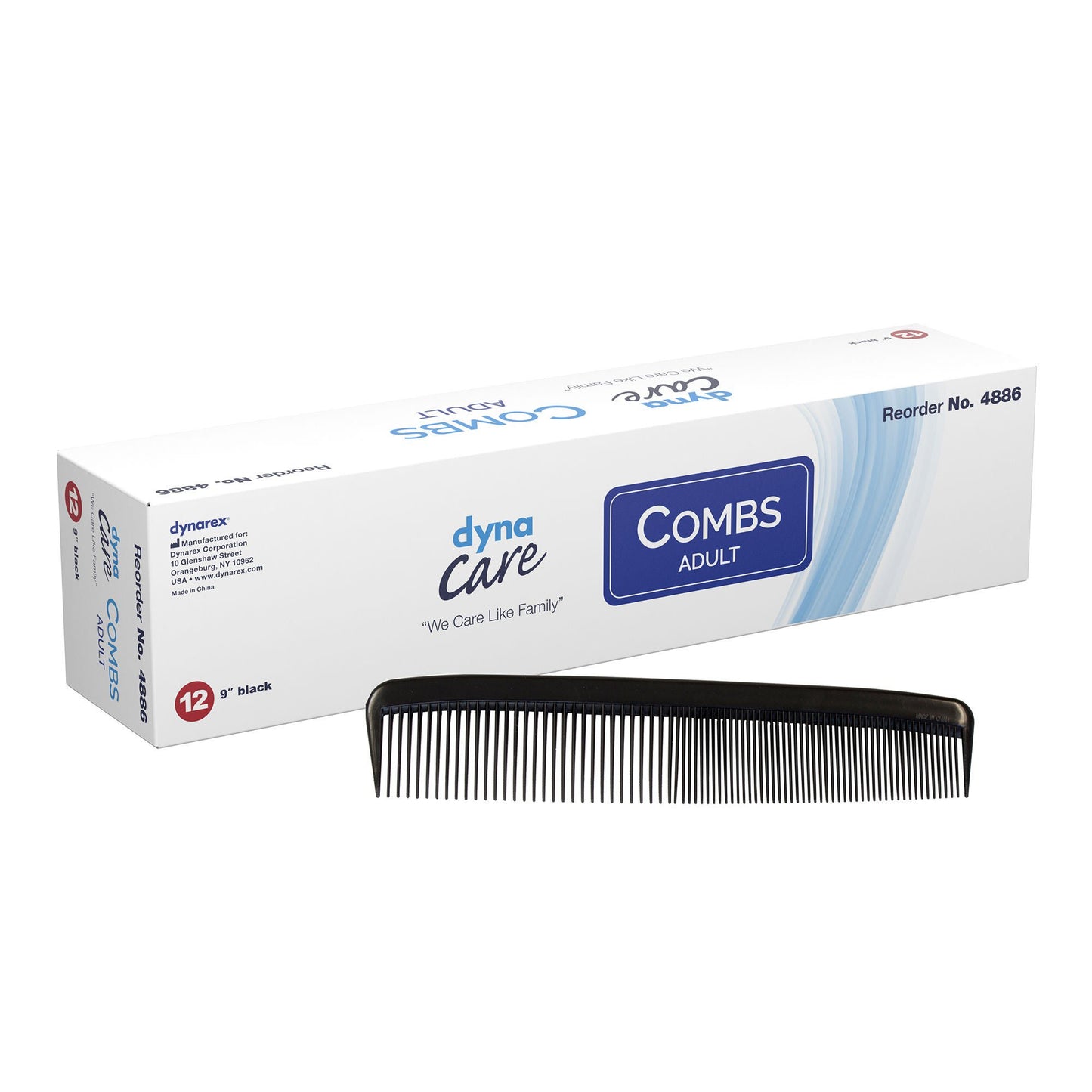 COMB, HAIR BLK 9" (12/BX 20BX/CS)