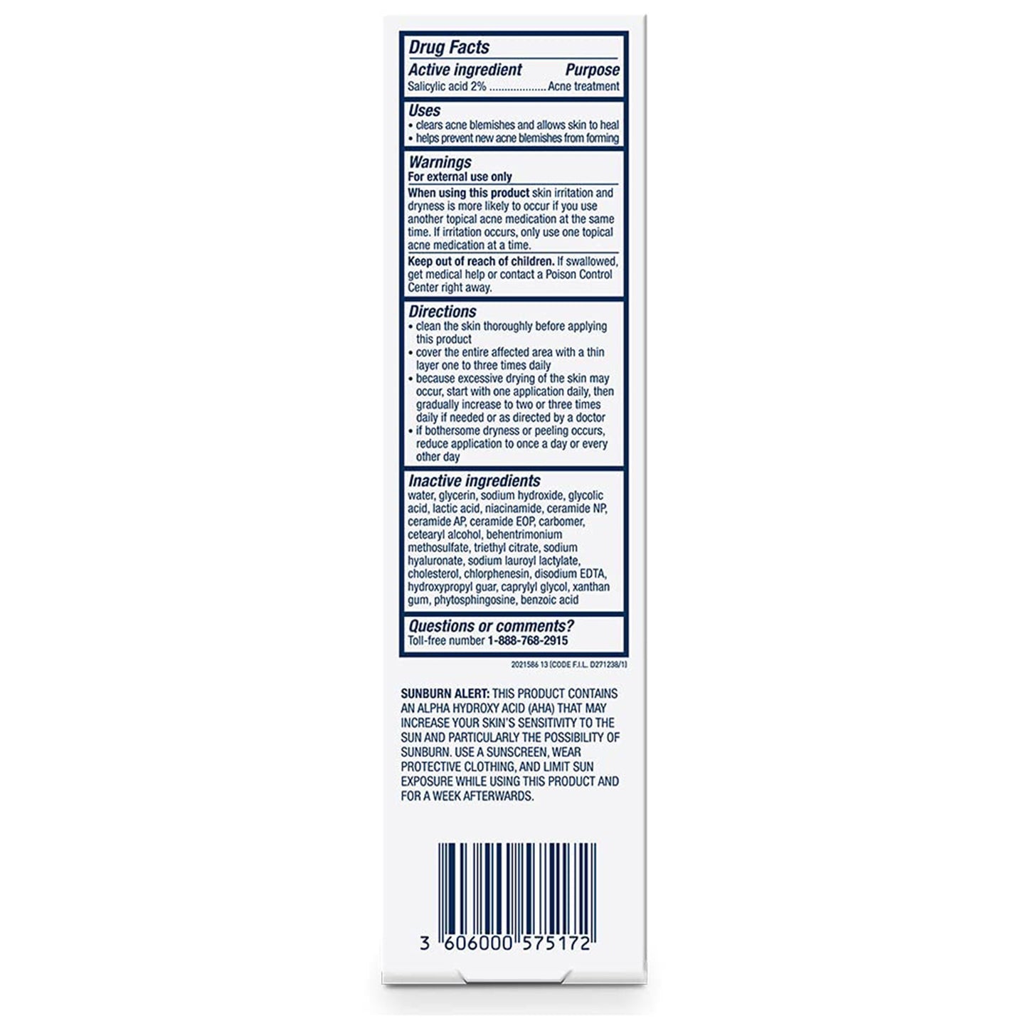 CERAVE ACNE, GEL CONTROL 1.35OZ
