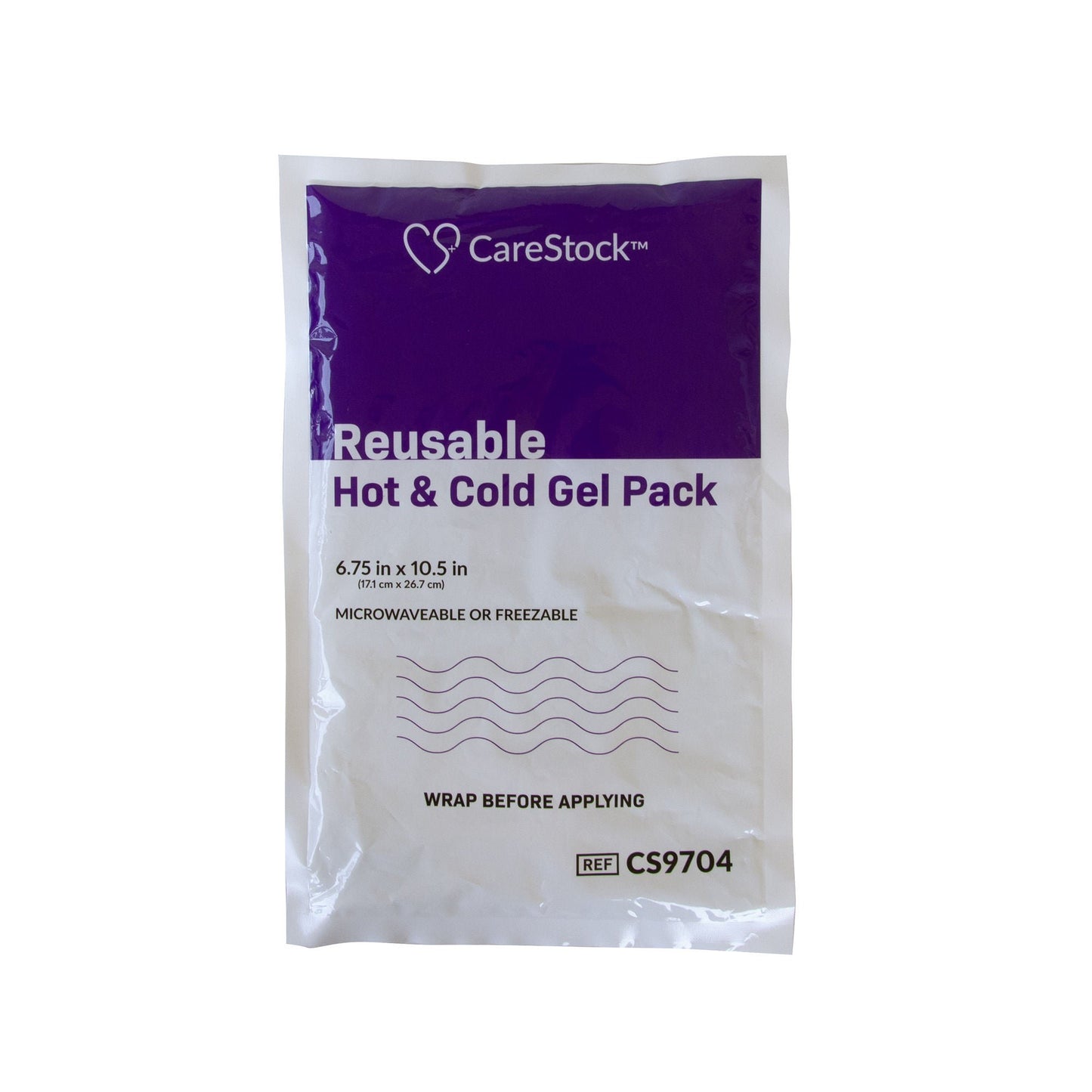 GEL PACK, HOT/COLD 6.75X10.5" (24/CS)