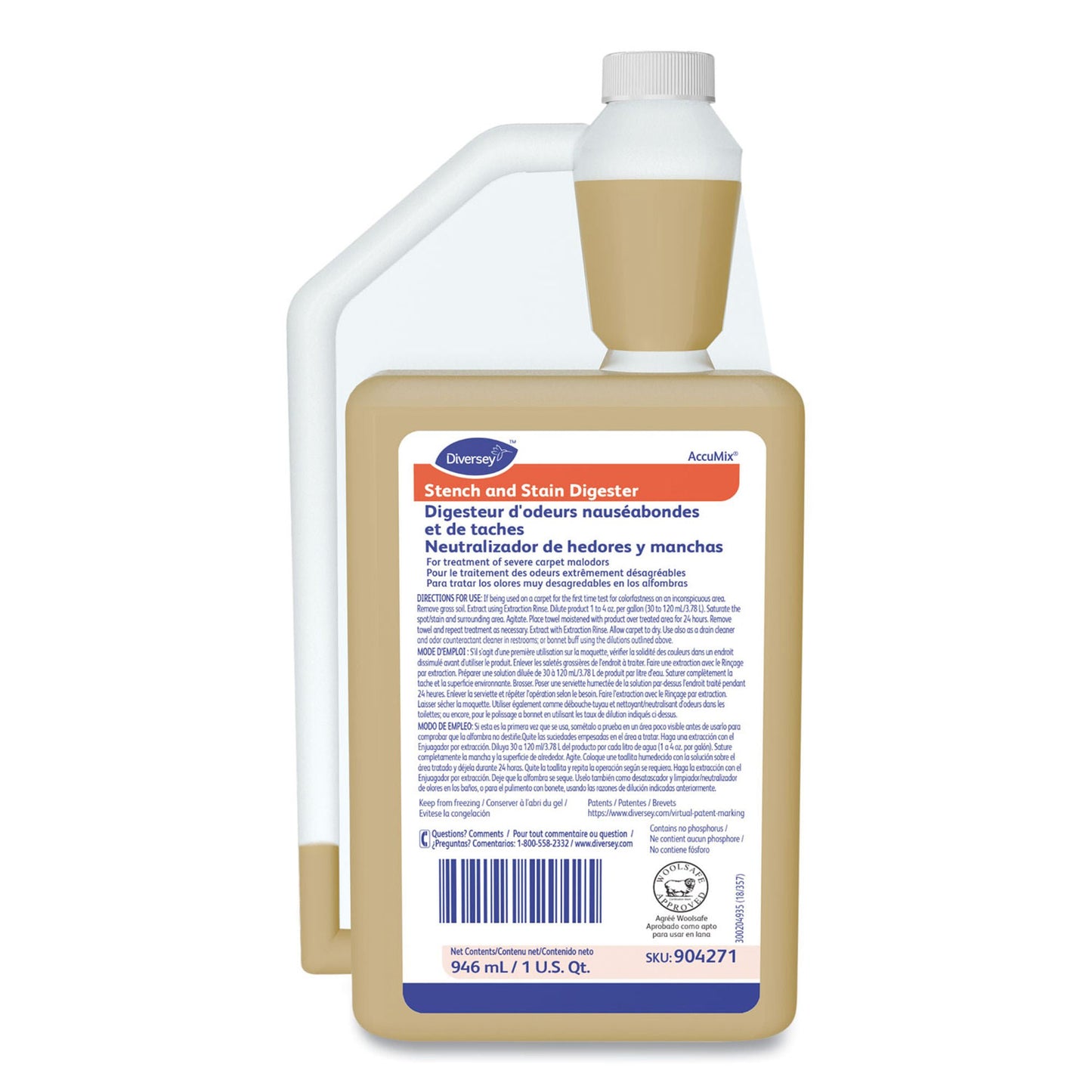 REMOVER, STENCH & STAIN 32OZ (6/CS)