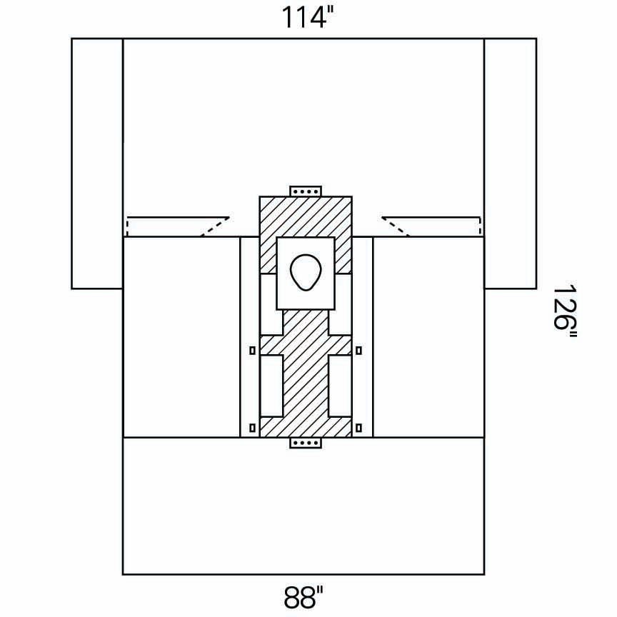 SHEET, HIP W/PCKT (6/CS) KIMCLK