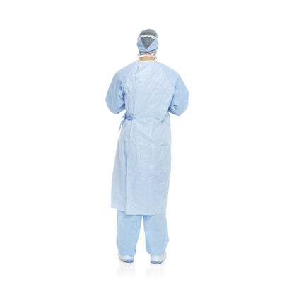 GOWN, SURG AERO PERFORMANCE SM/MED BLUE (34/CS)