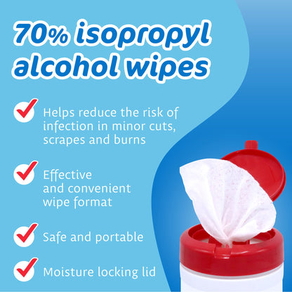 WIPE, WET ISOPROPYL 70% PHARMA-C (40/PK 6PK/CS)