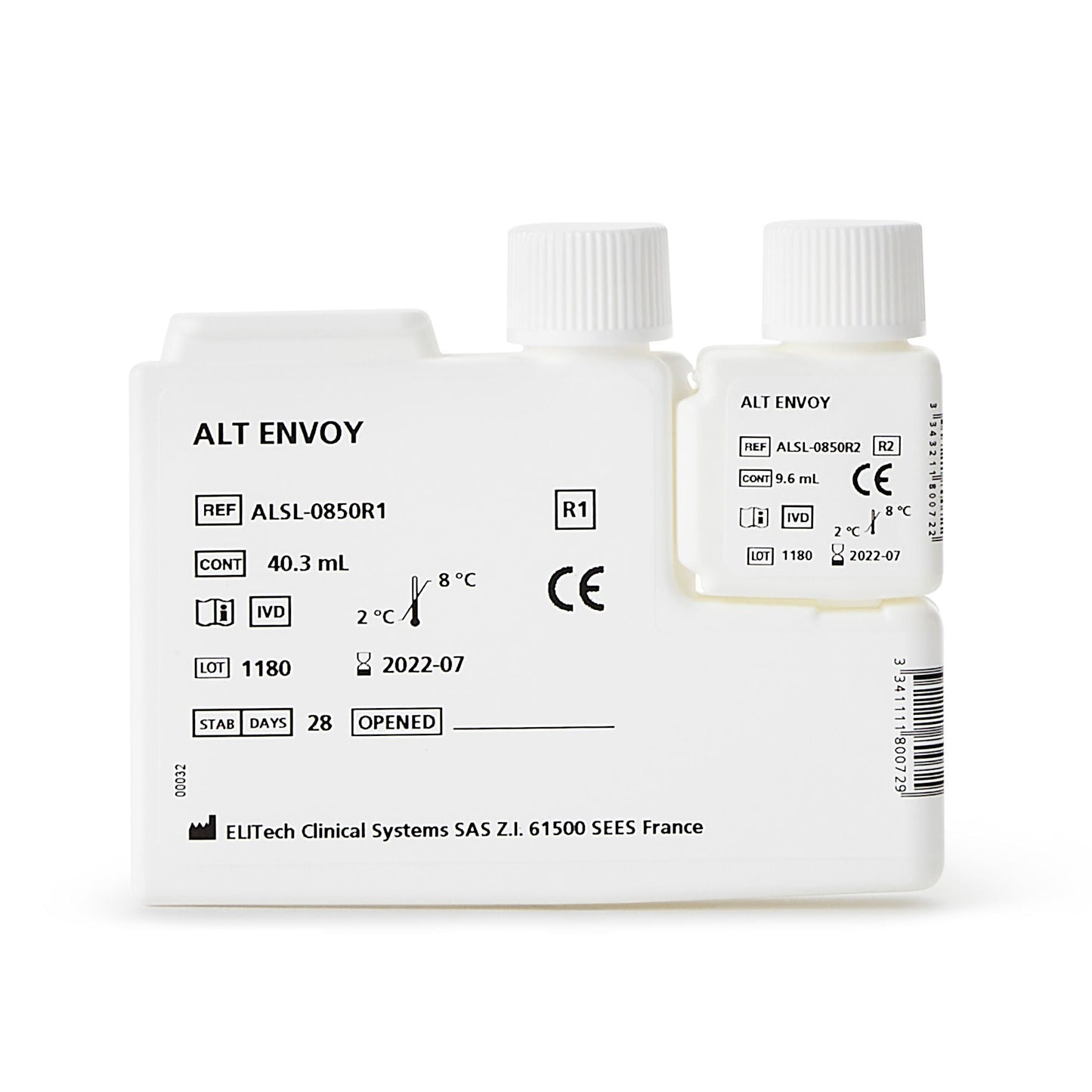 REAGENT, ENVOY ALT 55215 364ML(8/KT)