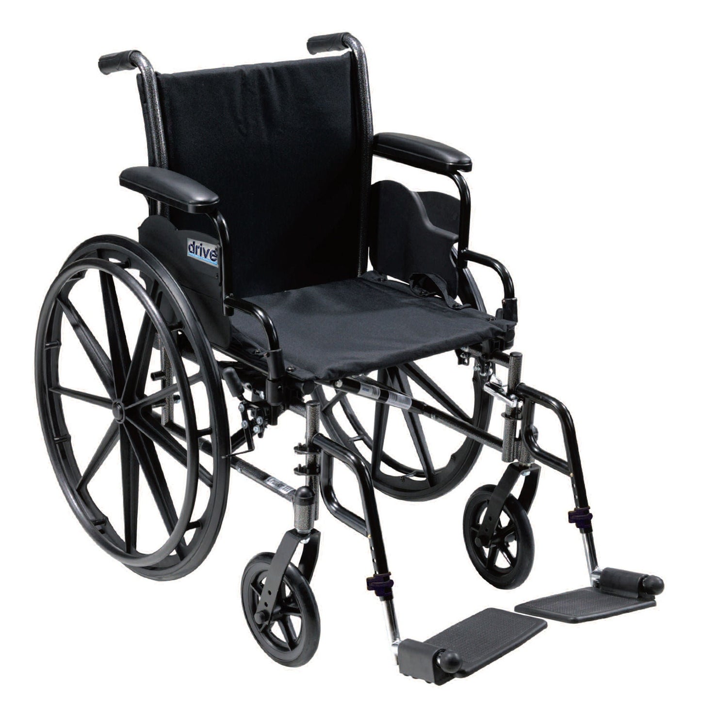 WHEELCHAIR, CRUISER III W/DETACH FULL ARM/LEGREST 18" D/S