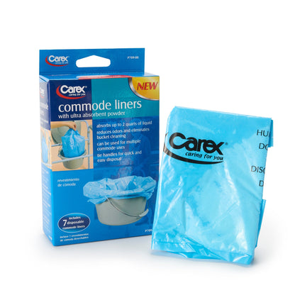 LINER, COMMODE (7/BX 24BX/CS) CAREXH