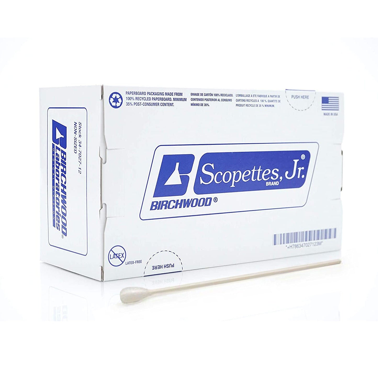 SCOPETTE, SWAB OBGYN 8" (100/BX)