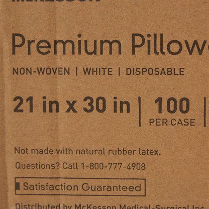 PILLOWCASE, NW WHT 21X30 (100/CS)