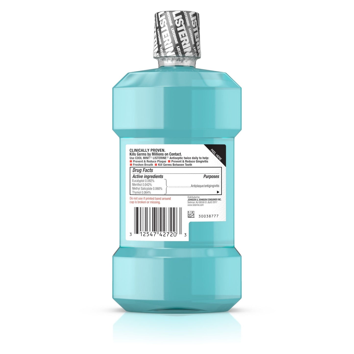 MOUTHWASH, LISTERINE COOL MINT250ML (6/CS)