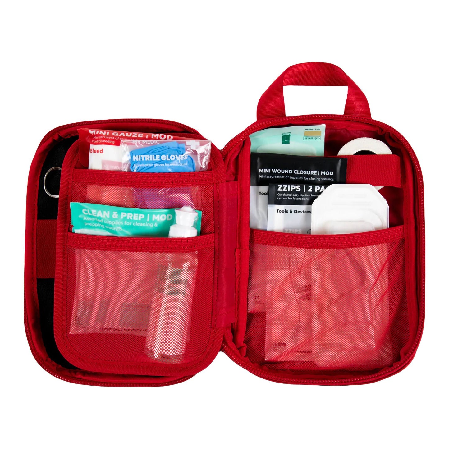 FIRST AID KIT, WOUND-CLOSURE-KIT RED