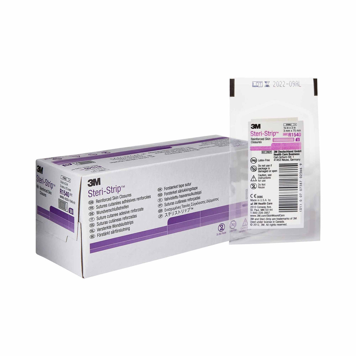 CLOSURE, STRI-STP 1/8"X3" (50PK/BX) 3M