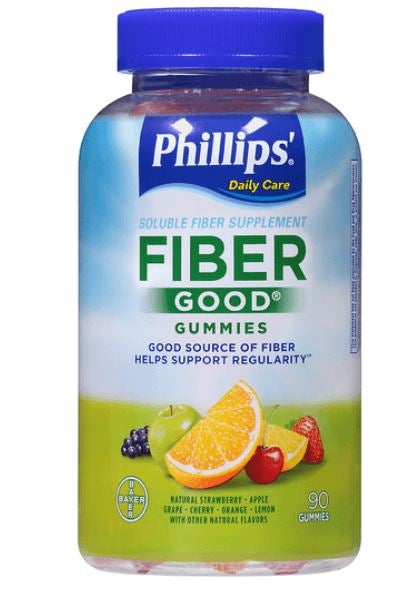 PHILLIPS FIBER, TAB GUMMIES (90/BT)