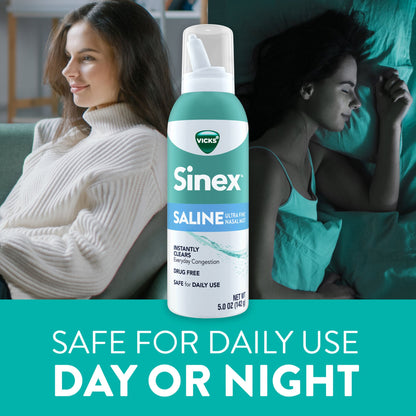 SINEX, SPR SALINE VICKS NASAL MIST 5OZ