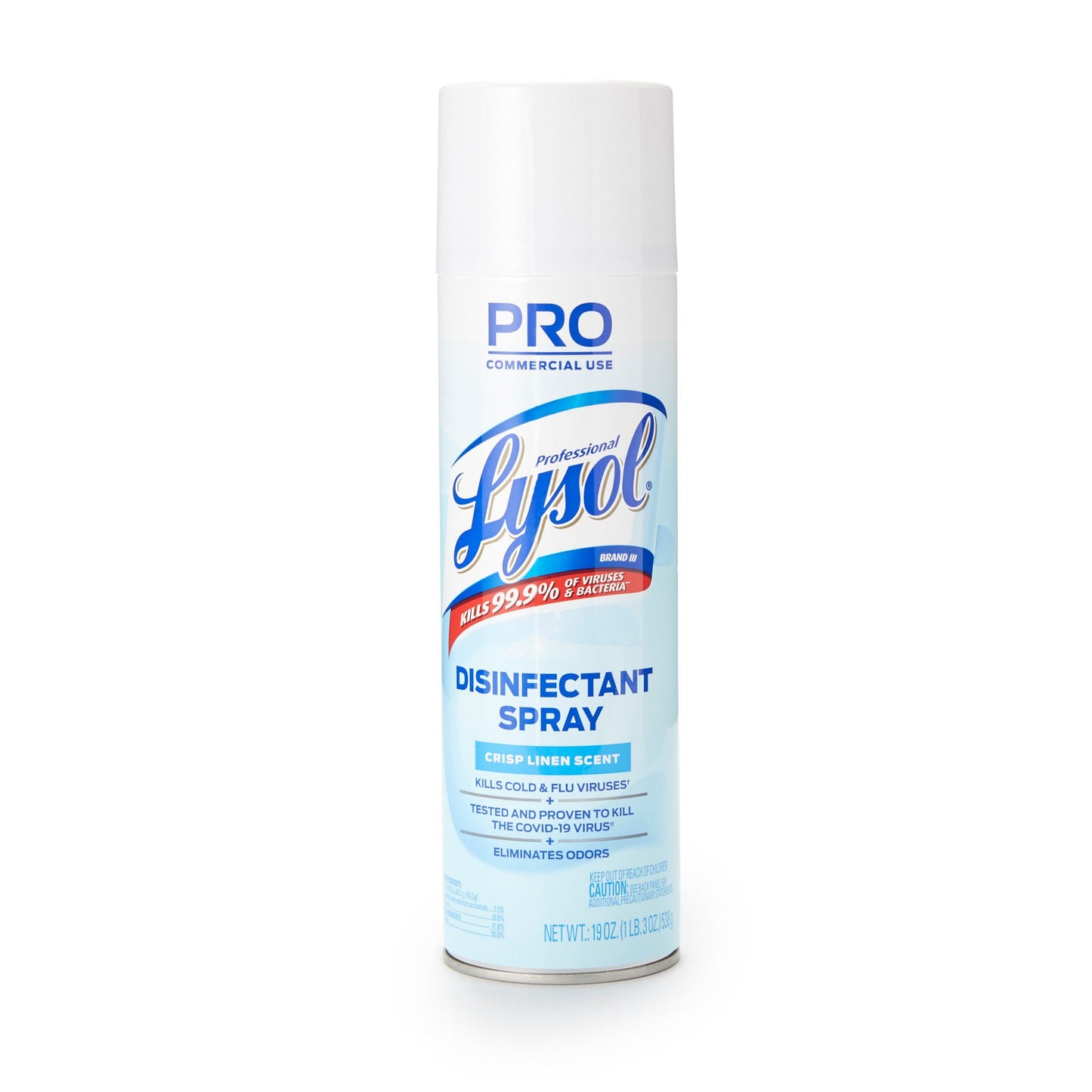 DISINFECTANT, LYSOL SPRY F/CRISP LINEN 19OZ (12/CS)