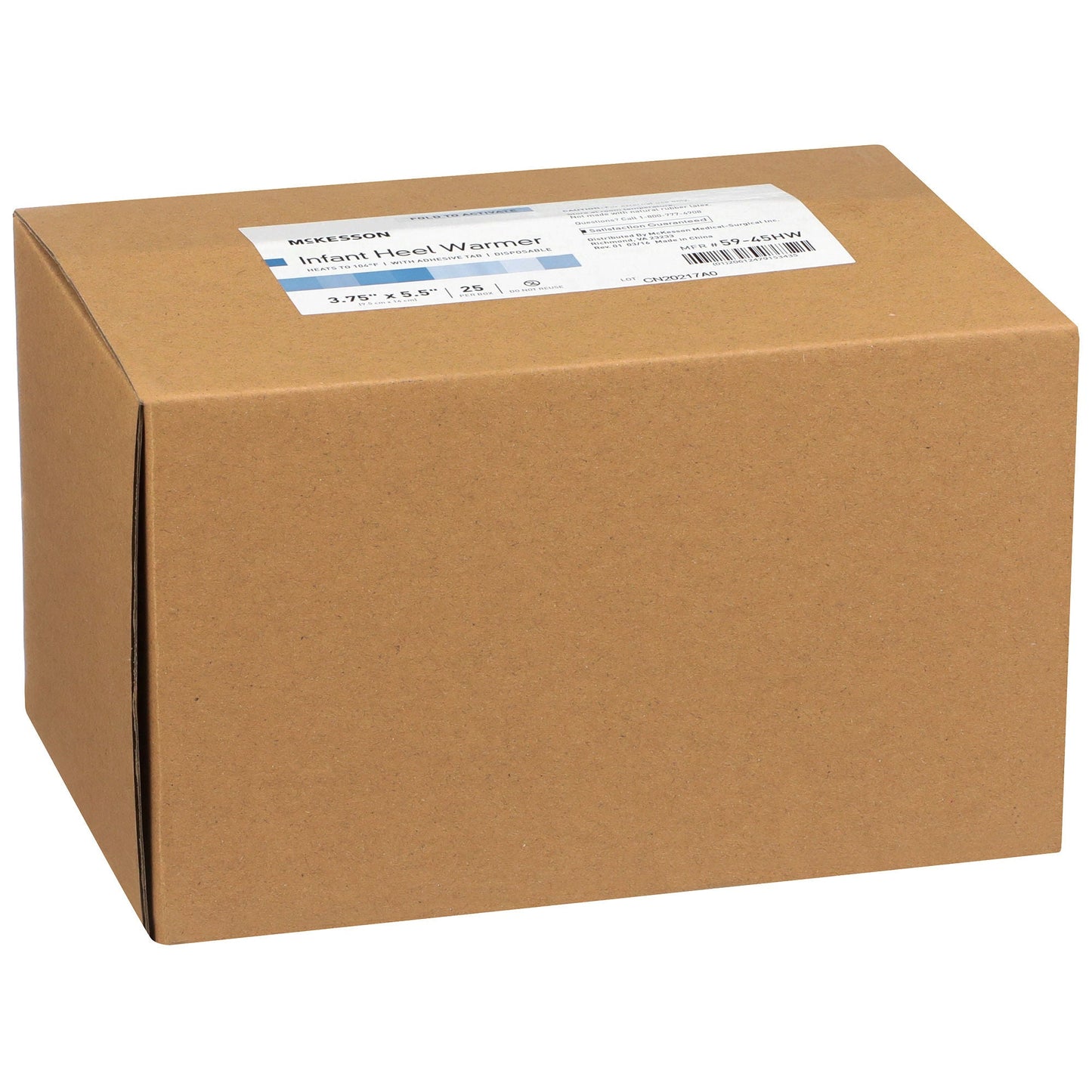 WARMER, HEEL INF 3.75"X5.5" LF(25/BX 4BX/CS)
