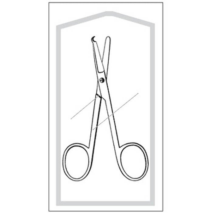 SCISSOR, SPENCER STITCH STR 4 1/2" (50/BX)