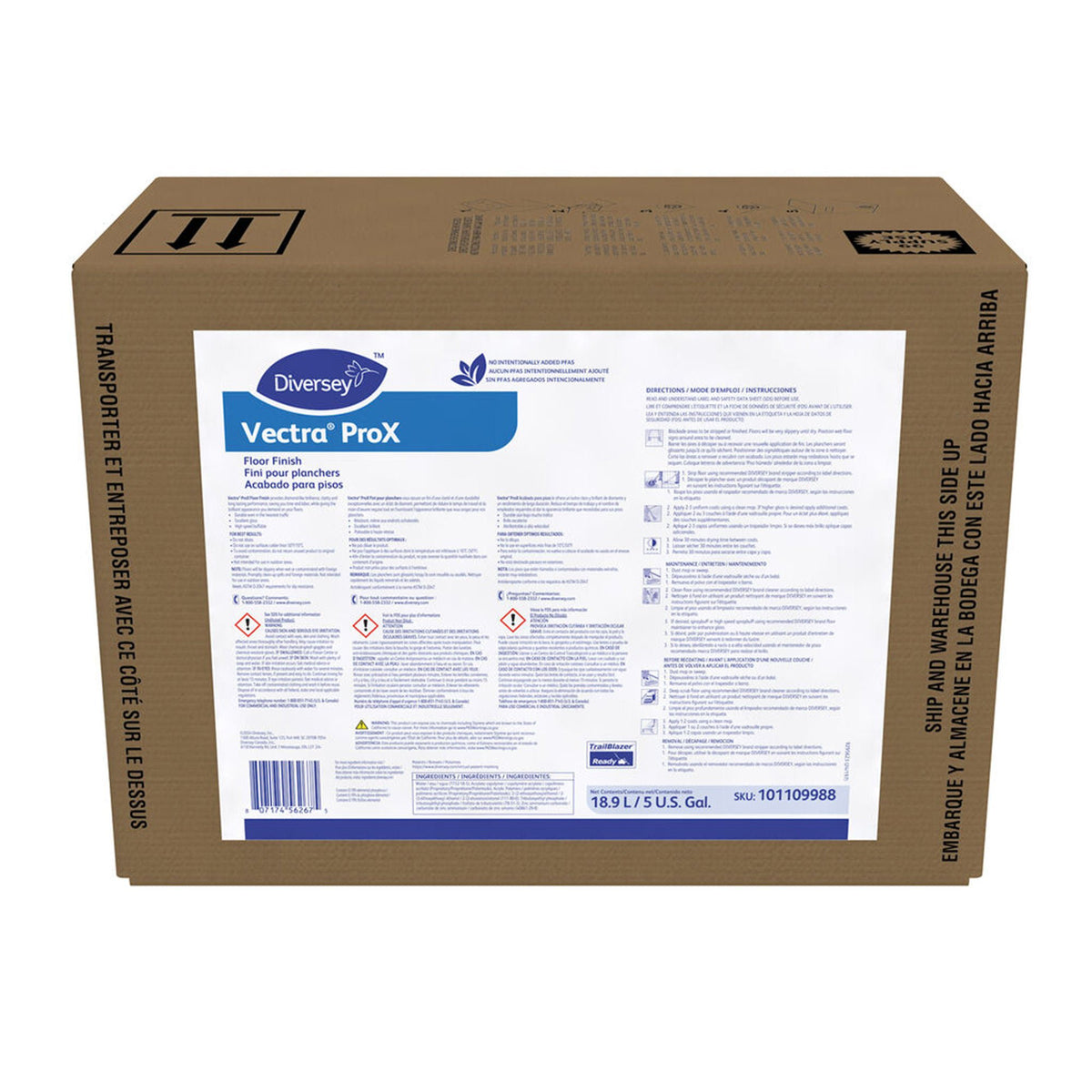 FINISH, FLOOR DIVERSEY PROX 5GL (1/CS)