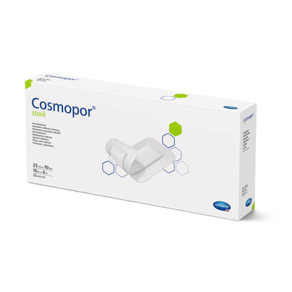 DRESSING, ADH COSMOPOR LF 10"X4" (25/BX)
