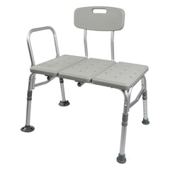 BENCH, TRANSFER W/BACK ALUM FRAME 400LBS (2/CS)