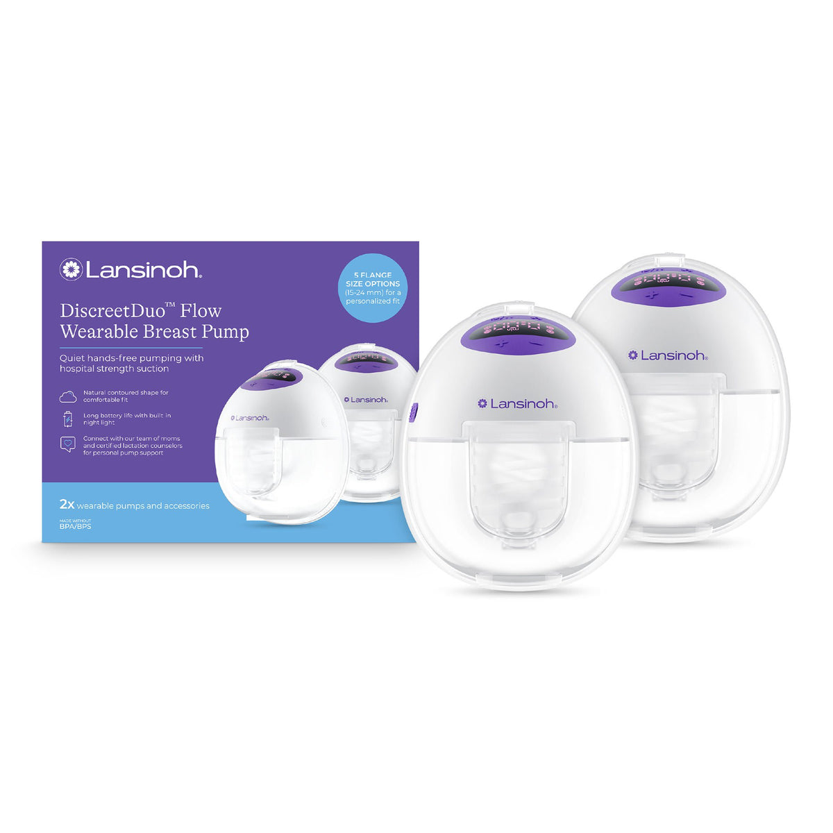 PUMP, WEARABLE DISCREET FLOW (8/CS)