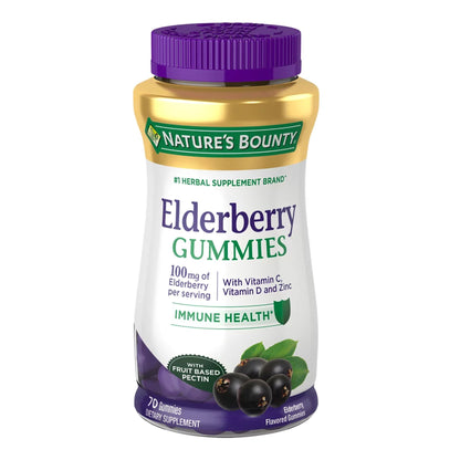 ELDERBERRY, GUMMIES NATURES BOUNTY (70/BT)