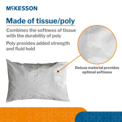 PILLOWCASE, DELUXE ECON WHT 21"X30" (100/CS)
