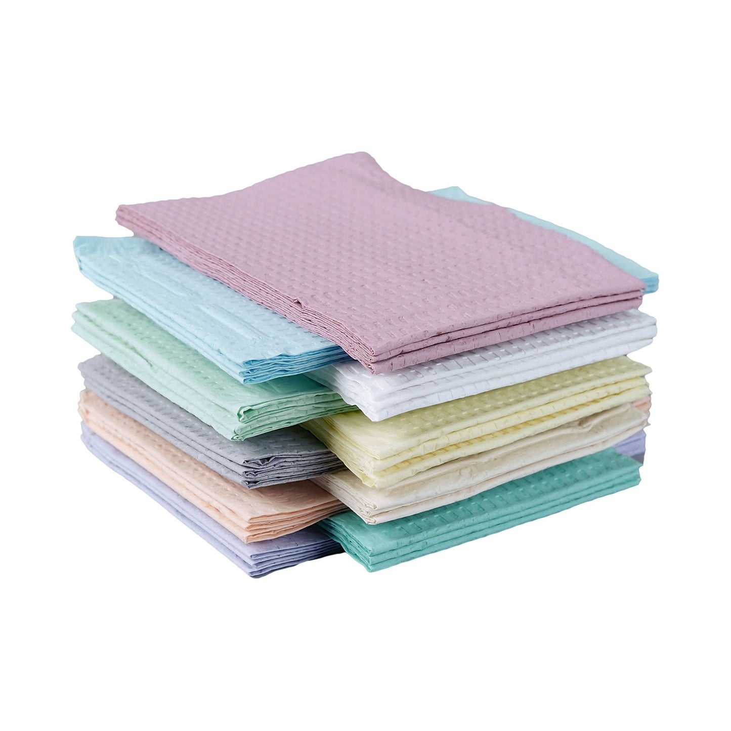 TOWEL, 2PLY/POLY TEAL 13X18 (500/CS)
