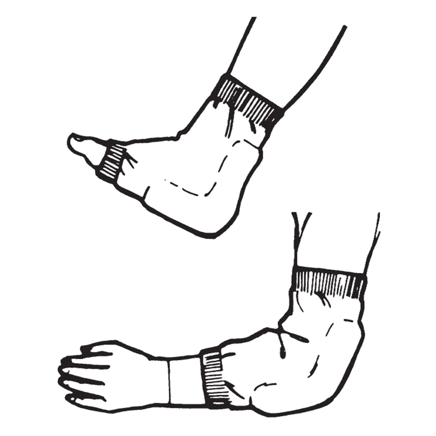 PROTECTOR, HEEL & ELBOW SM