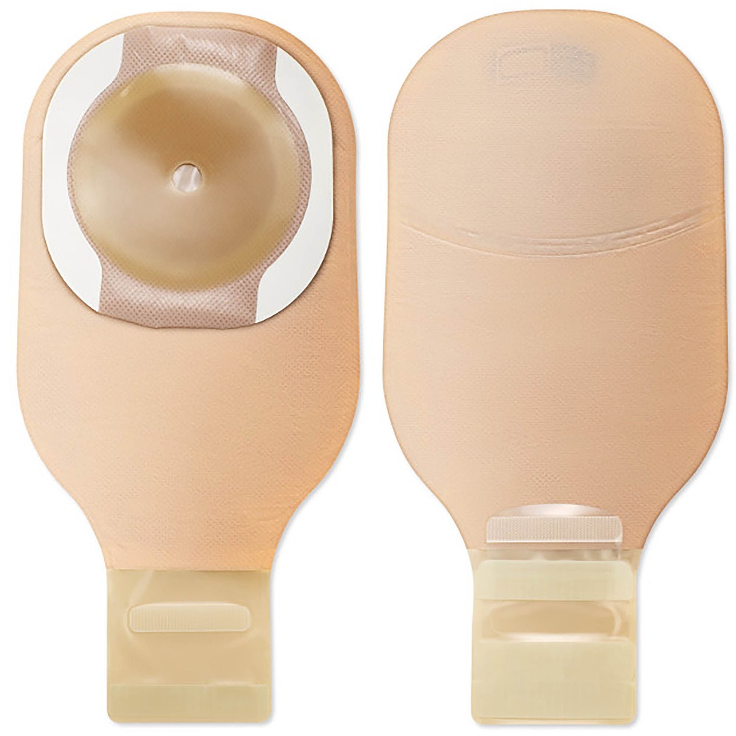 OSTOMY SYS, POUCH CERA + 1PC FLAT LNR DRN 64MM 2 1/2" (10/BX