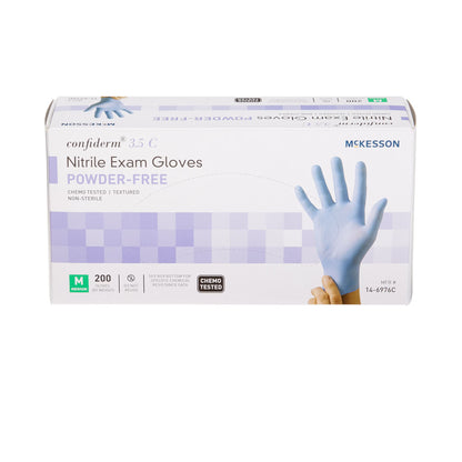 GLOVE, EXAM NTRL MED N/S CHEMO3.5C (200/BX 10BX/CS)