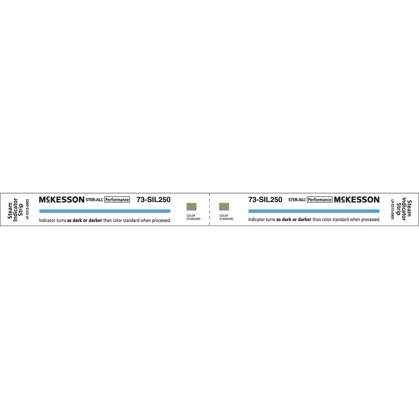 INDICATOR STRIP, STEAM (250/BX10BX/CS)