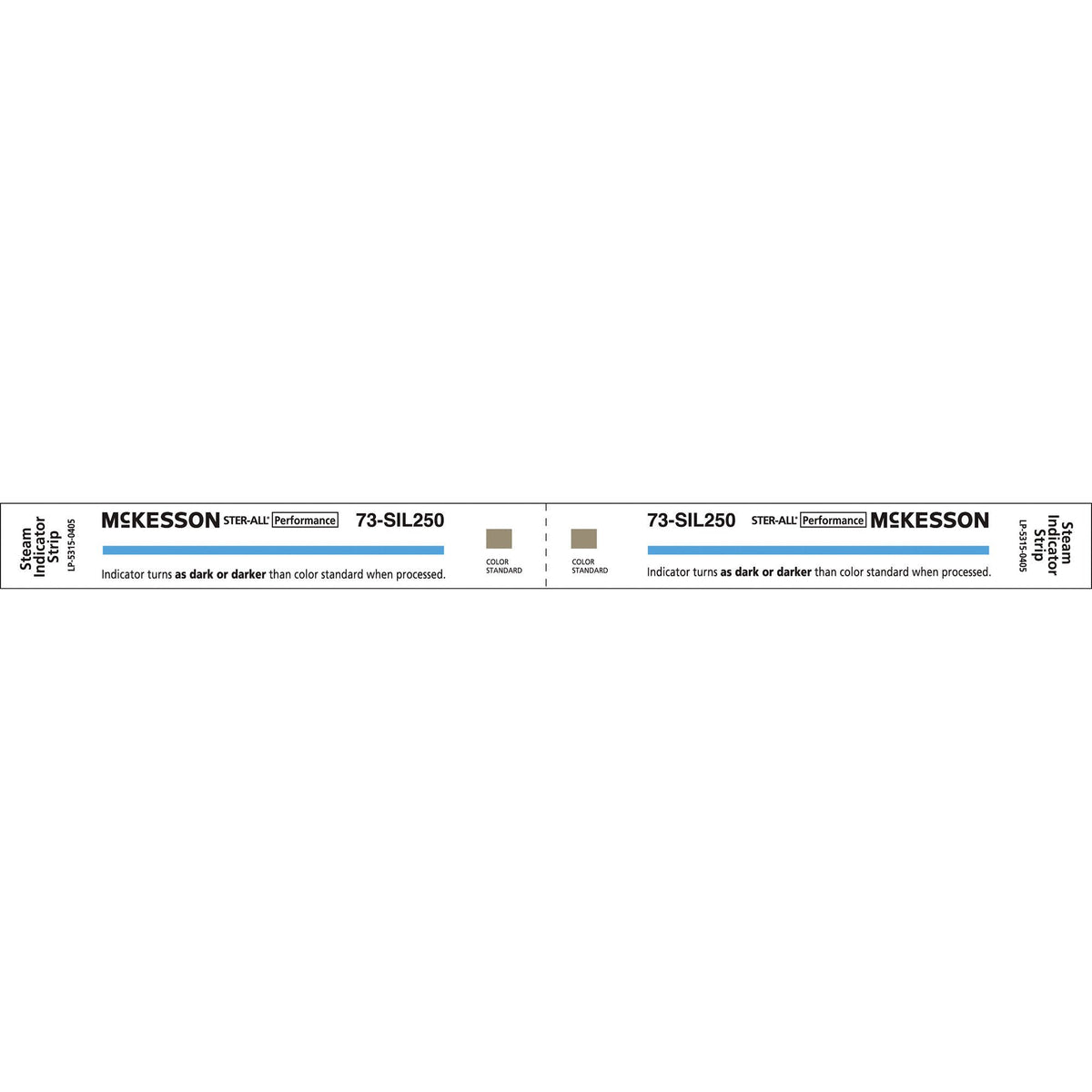 INDICATOR STRIP, STEAM (250/BX10BX/CS)