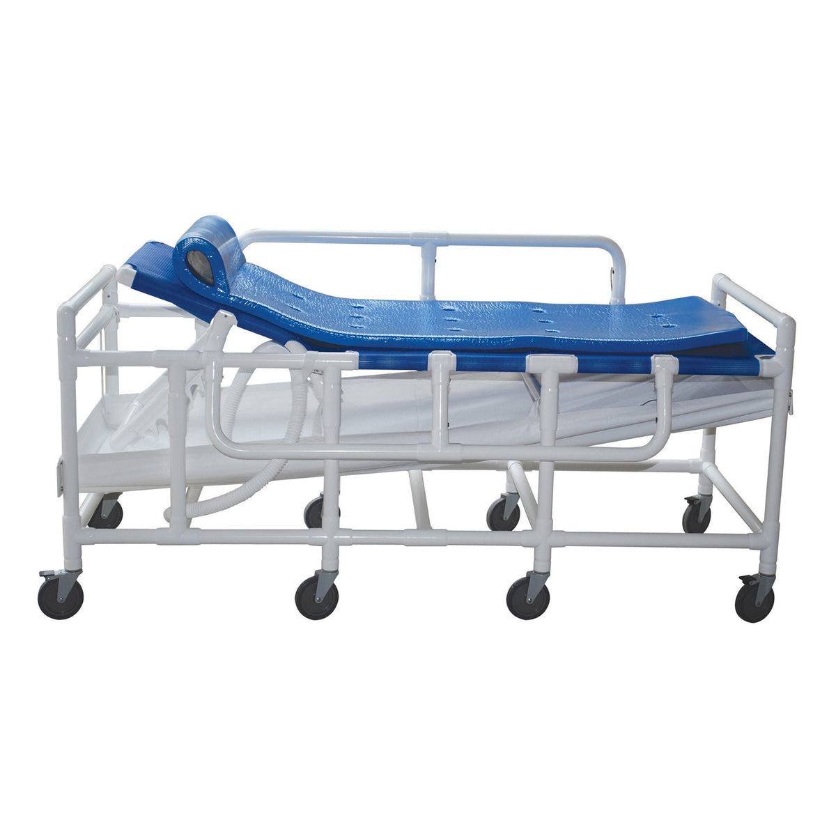 GURNEY, BARIATRIC W/HARD SHELLDRAIN PAN D/S