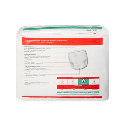 UNDERWEAR, SURE CARE ULTRA PROT LG (18/BG 4BG/CS)
