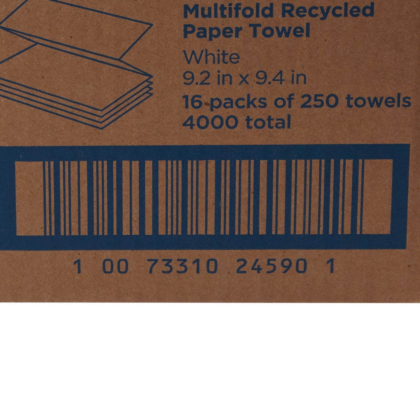TOWEL, PAPER MULTI-FOLD BLEACHWHT