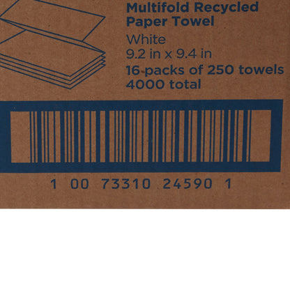 TOWEL, PAPER MULTI-FOLD BLEACHWHT