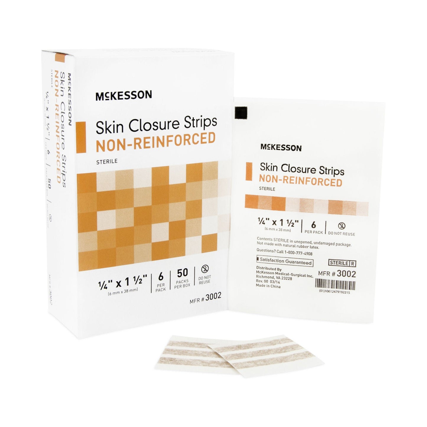 CLOSURE, SKIN FLEX LF TAN 1/4X1.5"(6/PK 50PK/BX 4B