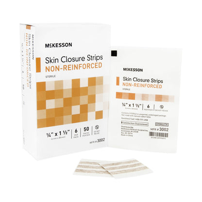 CLOSURE, SKIN FLEX LF TAN 1/4X1.5"(6/PK 50PK/BX 4B