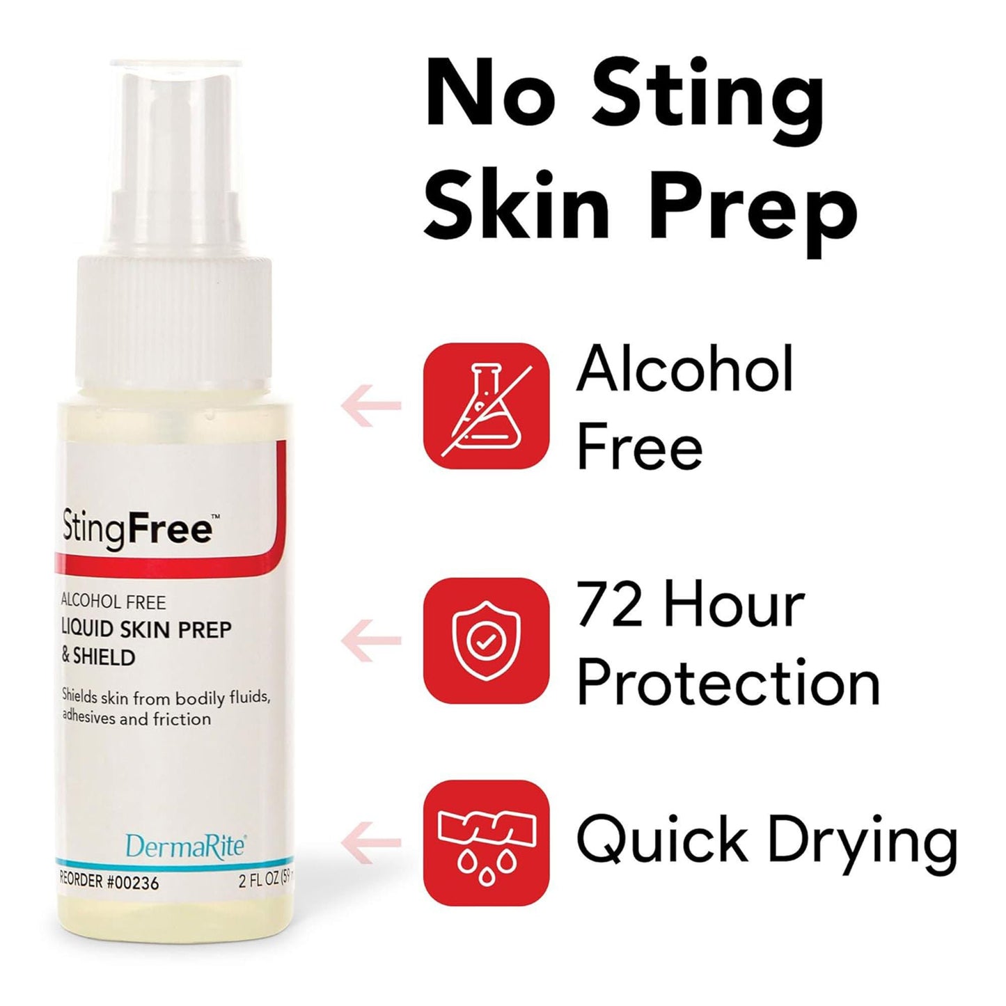 STINGFREE, PREP PROTECTANT INCONT SPR (12/CS) DERMRT