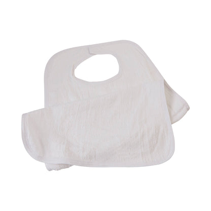 BIB, ADLT TERRY CLOTH VELCRO CLOSE 18X34 (12/DZ 6/
