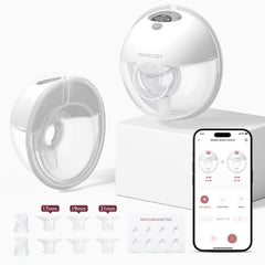 PUMP, BREAST WEARABLE MOMCOZY MS SMART (12/CS)