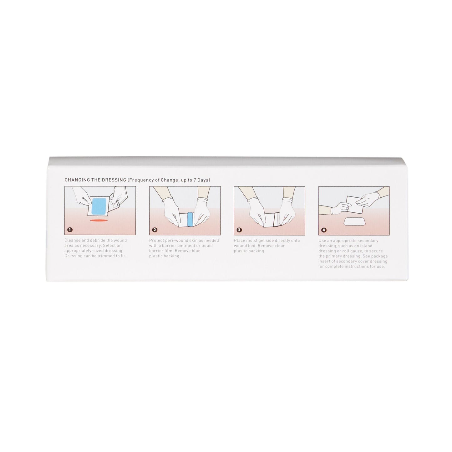 DRESSING, HYDROGEL SHEET STR LF 2X2 (10/BX 4BX/CS)