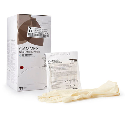 GLOVE, SURG PLYCHPRN 7.5 STR2 SMTH CHEMO (50PR/BX 4BX/CS)