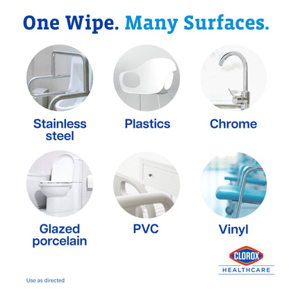WIPE, DISINFECTANT VERSASURE ALOCHOL FREE (150/CT 6CT/CS)