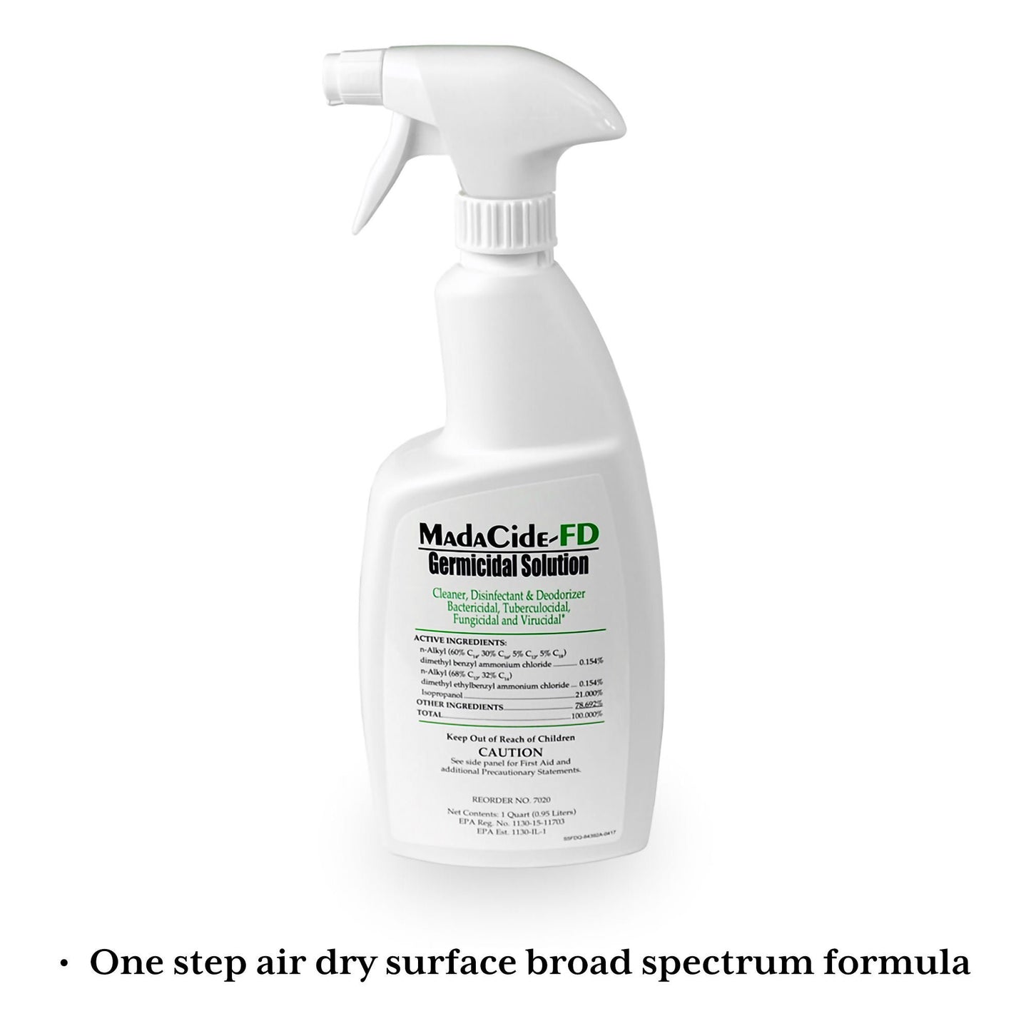DISINFECTANT, MADACIDE 32OZ (12/CS)