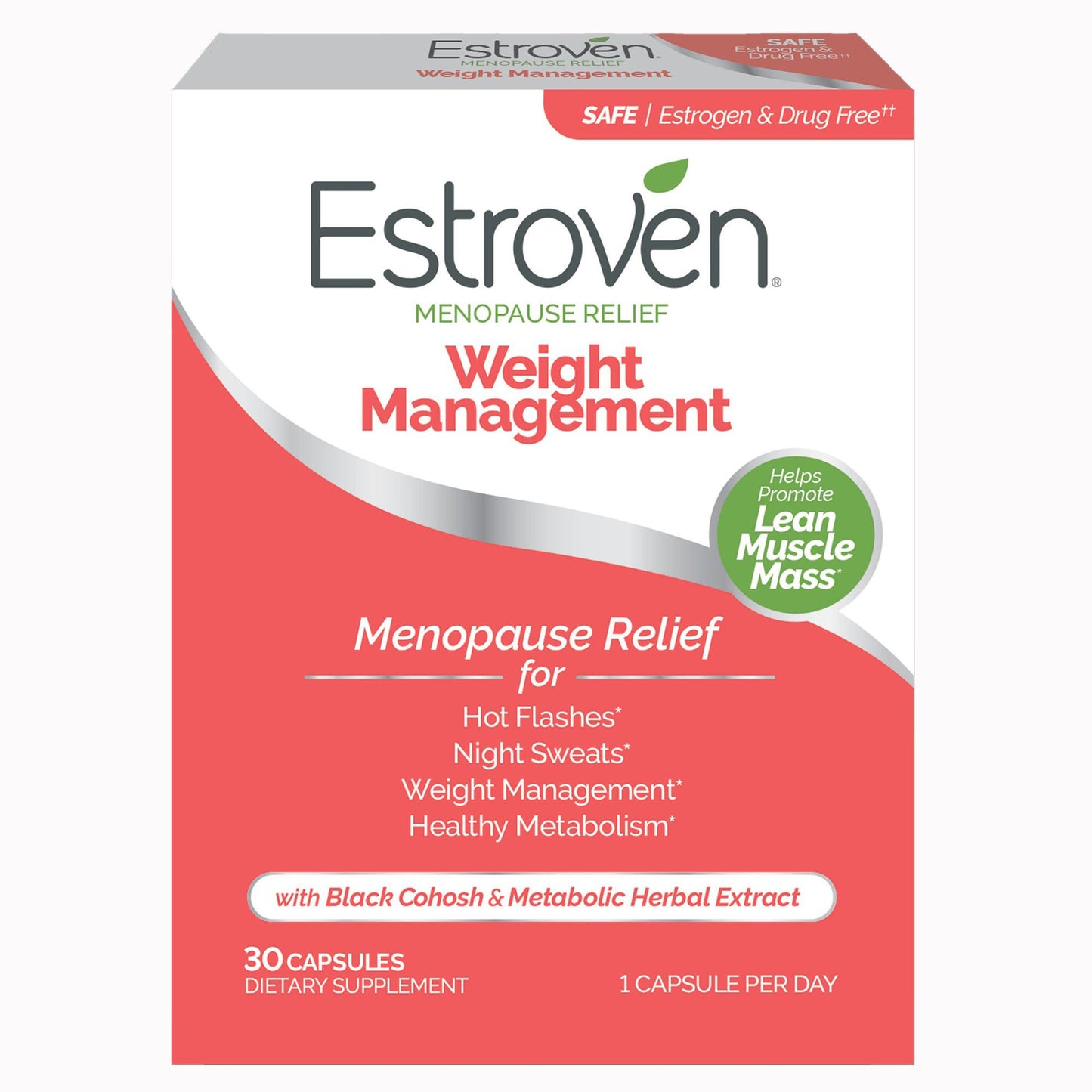 SUPPLEMENT, CAP ESTROVEN STRESS RELIEF+WT MGMT (28/BX 12BX/C
