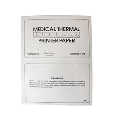 PAPER, ECG F/MORTARA Z-FOLD RED GRID 8.5"X11" (12P