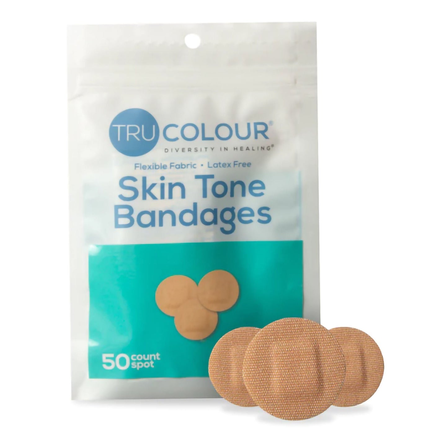 BANDAGE, SHADE SPOT ADH TRU-COLOUR BGE (50/PK 50PK/CS)