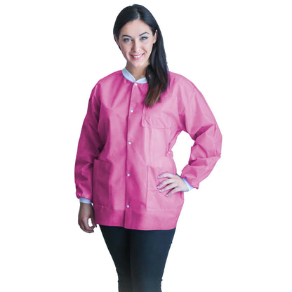 COAT, LAB FITME BUBBLEGUM PNK SM (10/BG 5BG/CS)